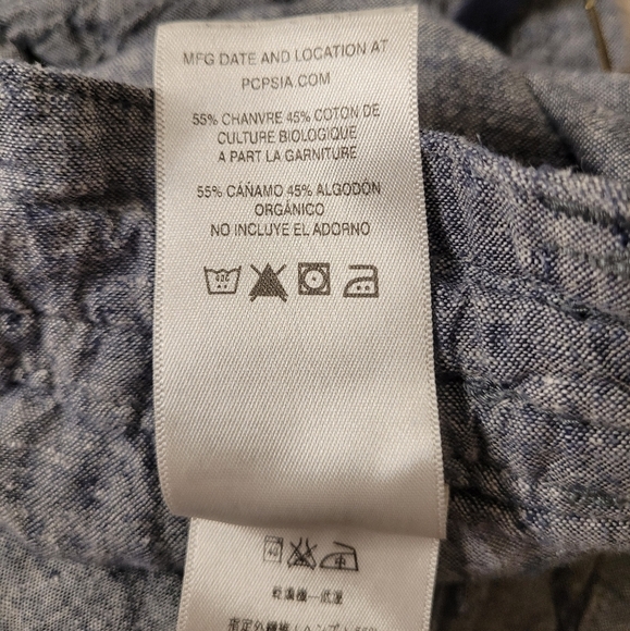 Patagonia Blue Island Hemp Organic Cotton Blend Shorts sz 6 - Picture 9 of 11